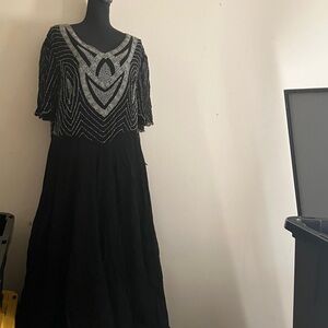 ASHRO vintage sequins dress size 20